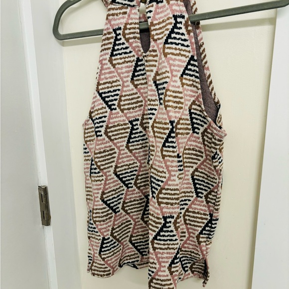 Anthropologie Multi Color Halter Top - Picture 4 of 5